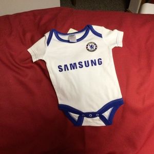 CHELSEA FC baby onesie NWOT